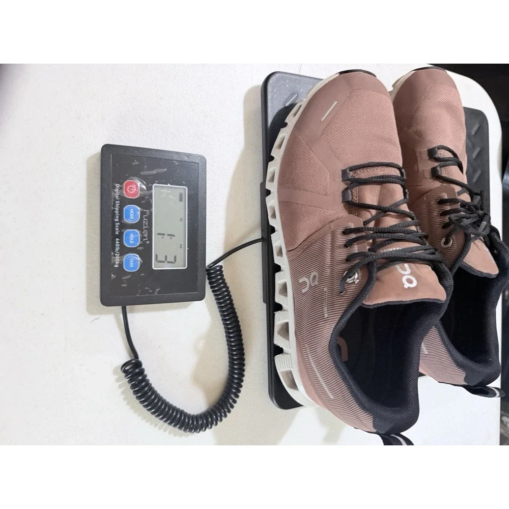 On Cloud 5 Waterproof Mens 8.5 Cocoa Frost Brown Running Shoes 59.98839